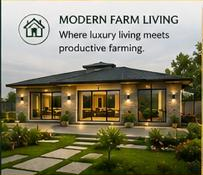 Modern farmhouse living at Cighu Agro Farm
